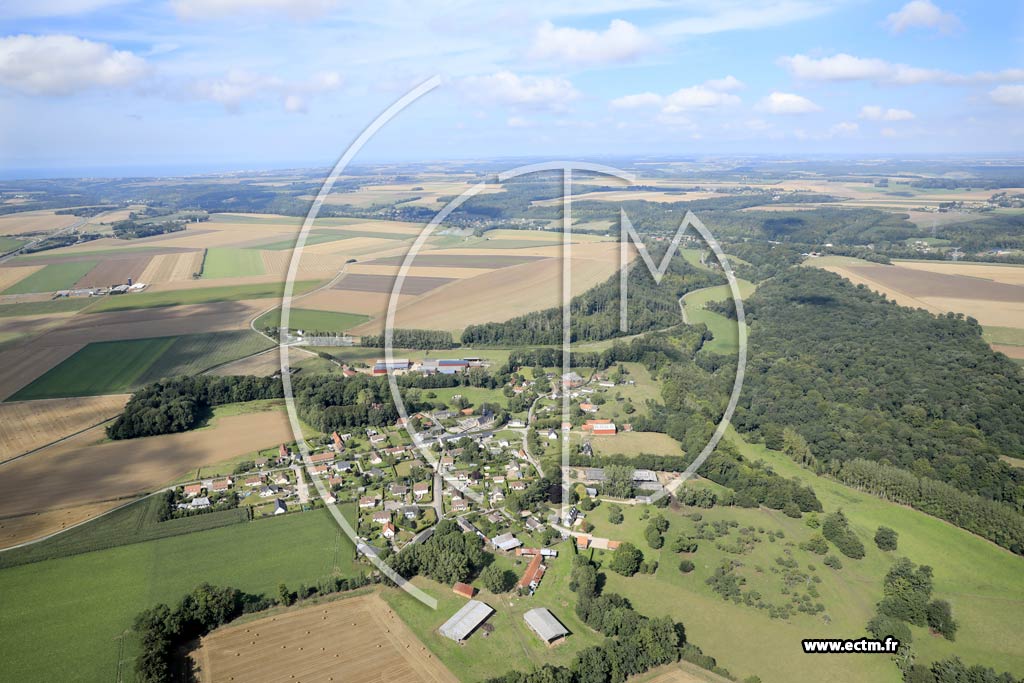 Photo arienne de Lintot-les-Bois