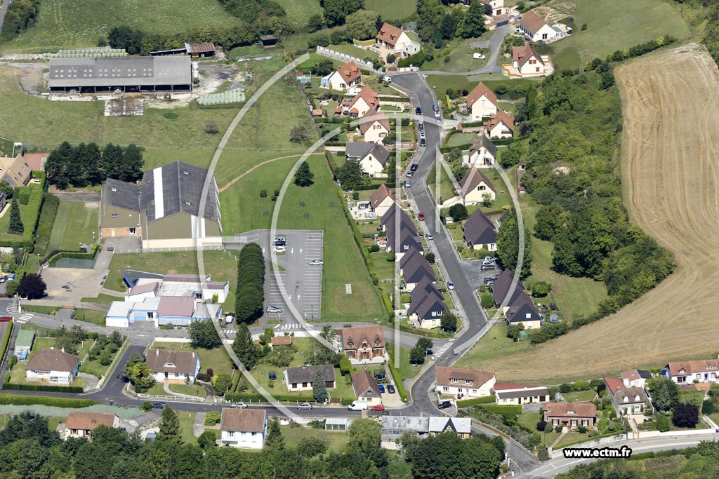 Photo arienne de Martin-glise