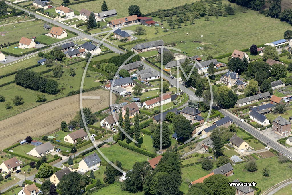 Photo arienne de Notre-Dame-d'Aliermont