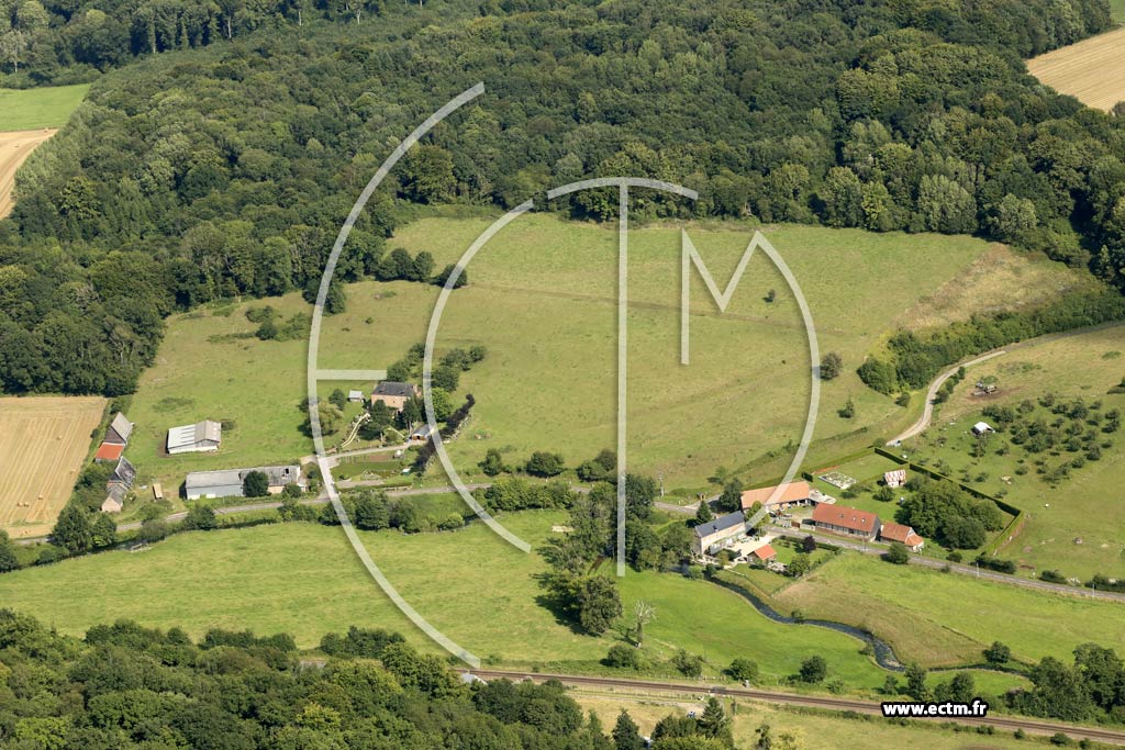 Photo arienne de Notre-Dame-du-Parc (Neuf Moulin)