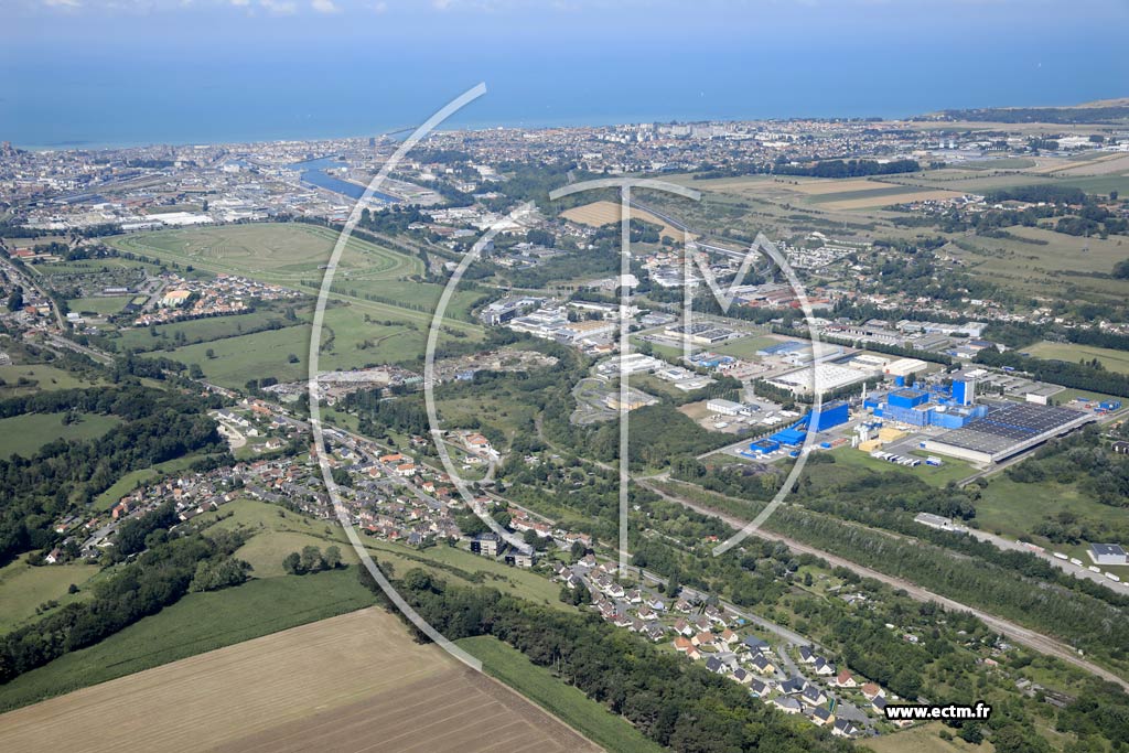 Photo arienne de Rouxmesnil-Bouteilles (Machonville)