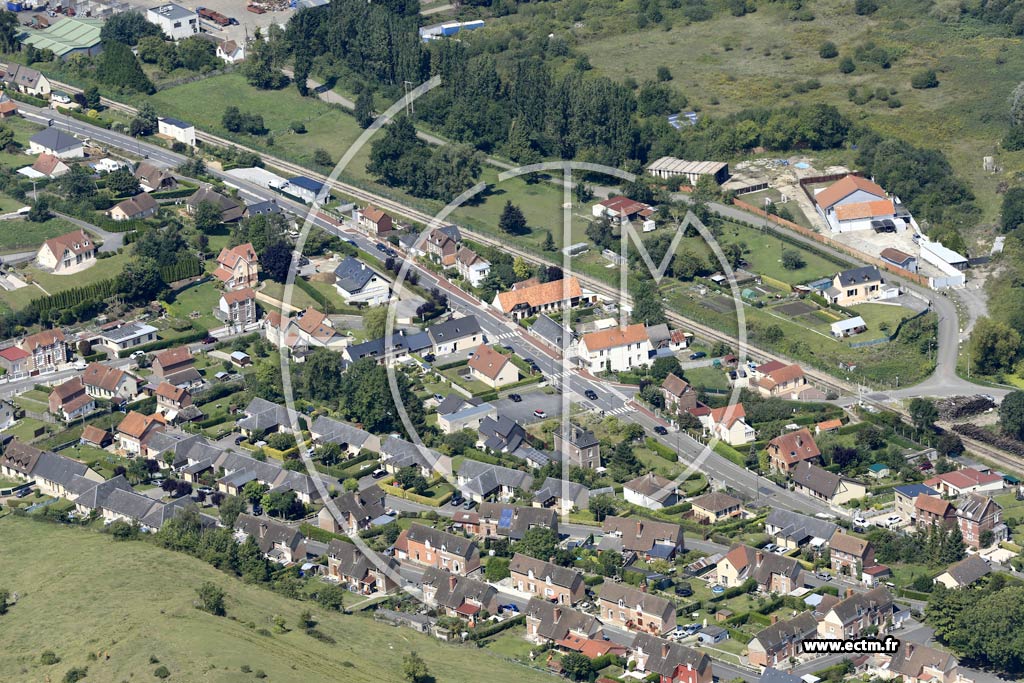 Photo arienne de Rouxmesnil-Bouteilles (Machonville)