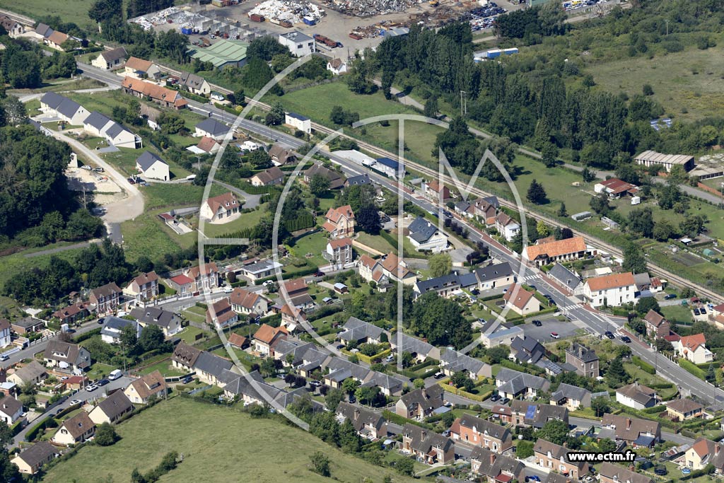 Photo arienne de Rouxmesnil-Bouteilles (Machonville)
