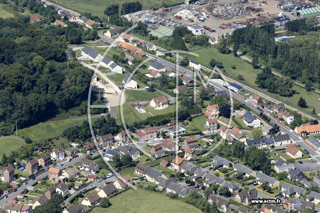 Photo arienne de Rouxmesnil-Bouteilles (Machonville)