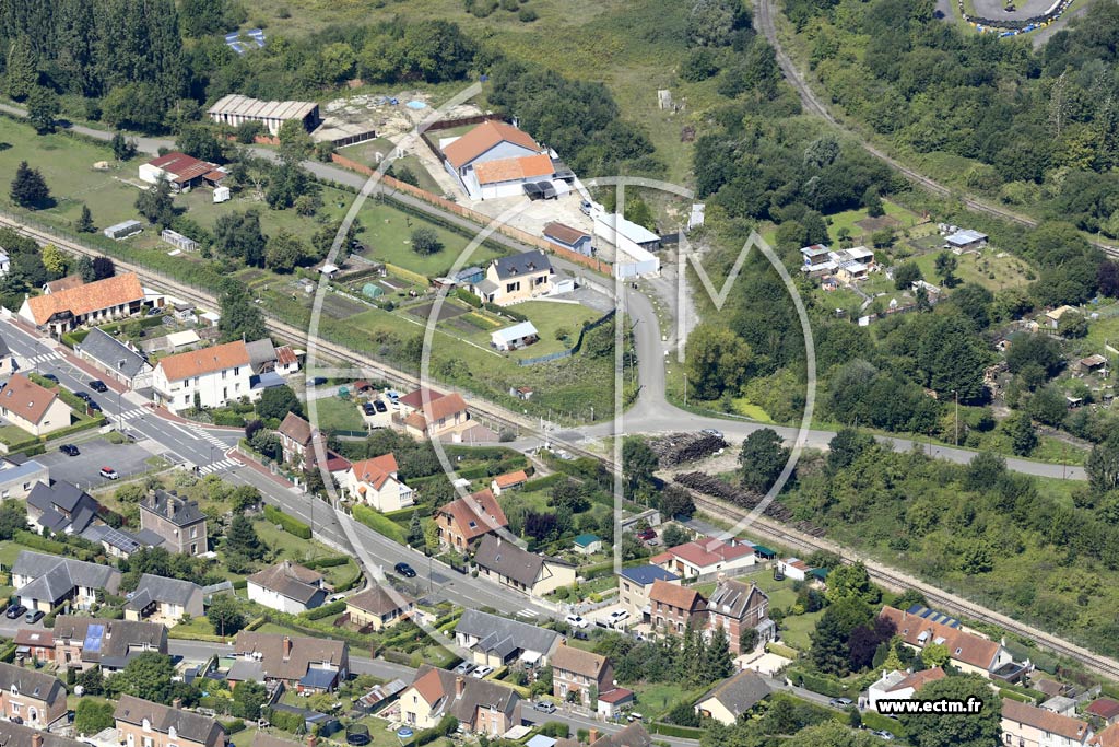 Photo arienne de Rouxmesnil-Bouteilles (Machonville)