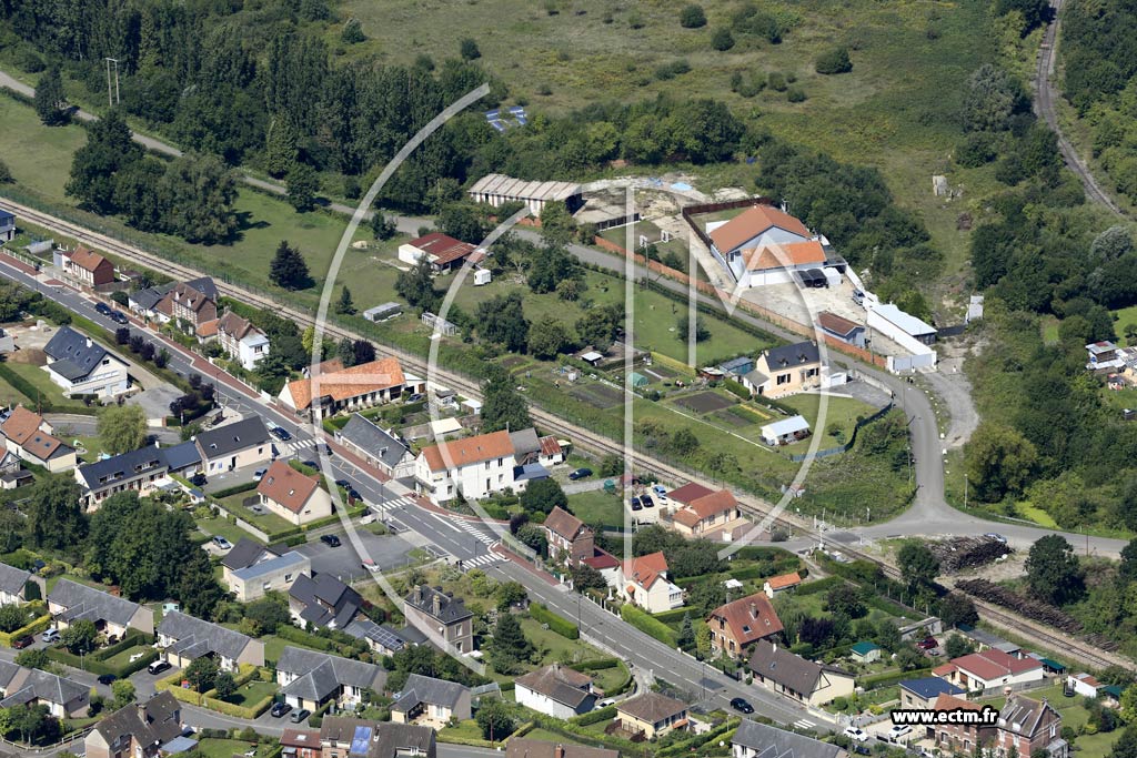 Photo arienne de Rouxmesnil-Bouteilles (Machonville)