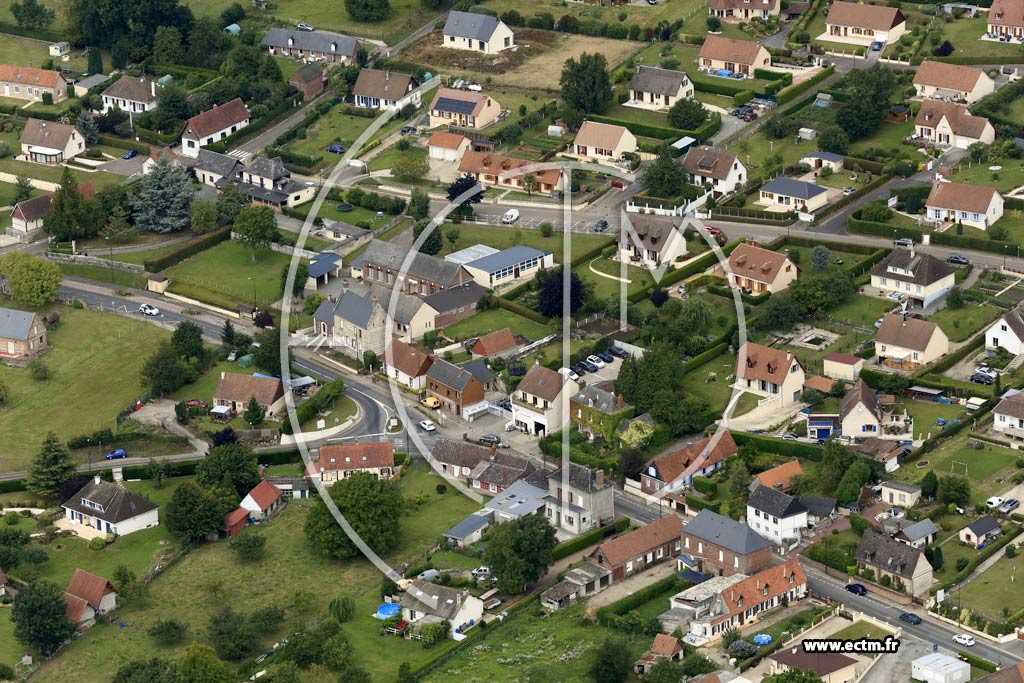 Photo arienne de Saint-Aubin-le-Cauf