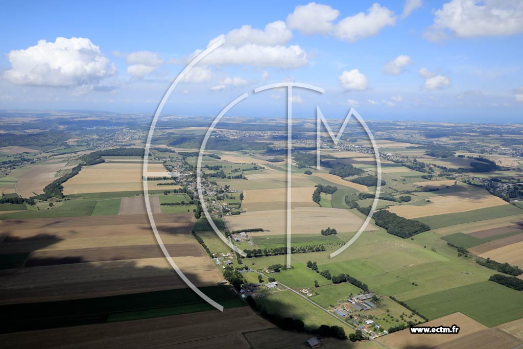 Photo arienne de Saint-Jacques-d'Aliermont