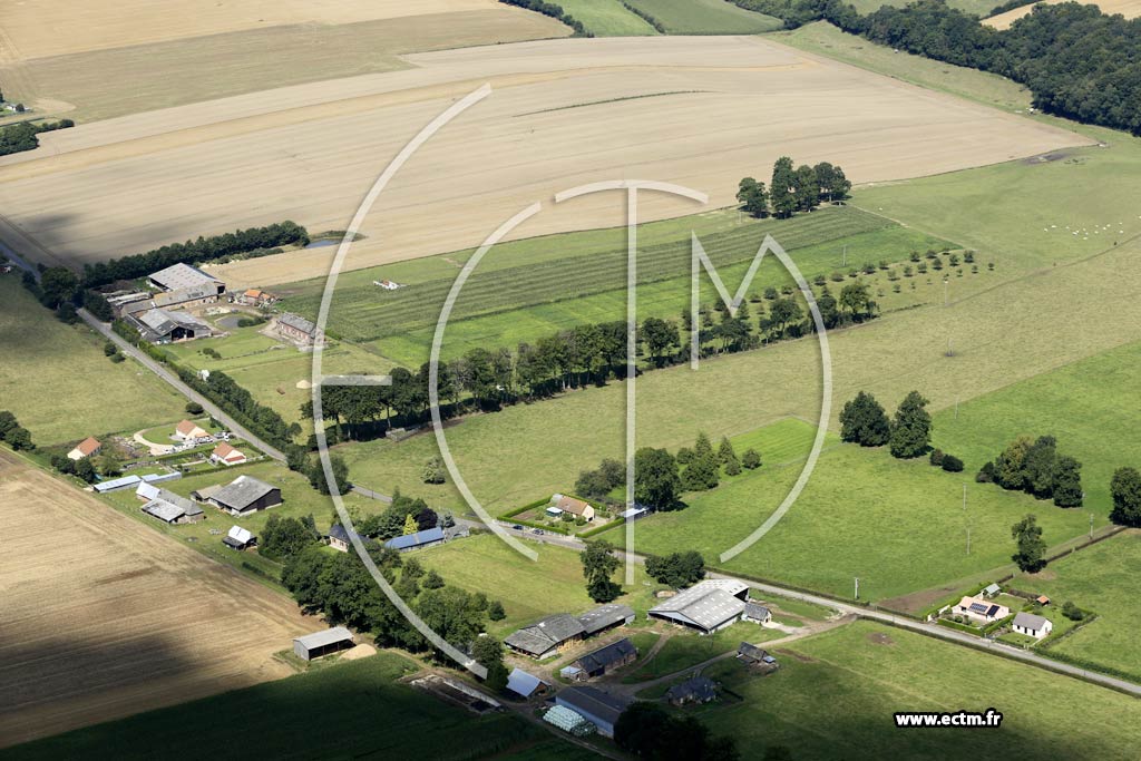 Photo arienne de Saint-Jacques-d'Aliermont