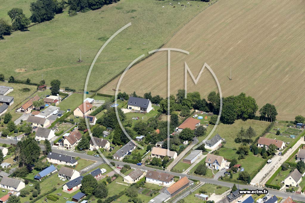 Photo arienne de Saint-Jacques-d'Aliermont