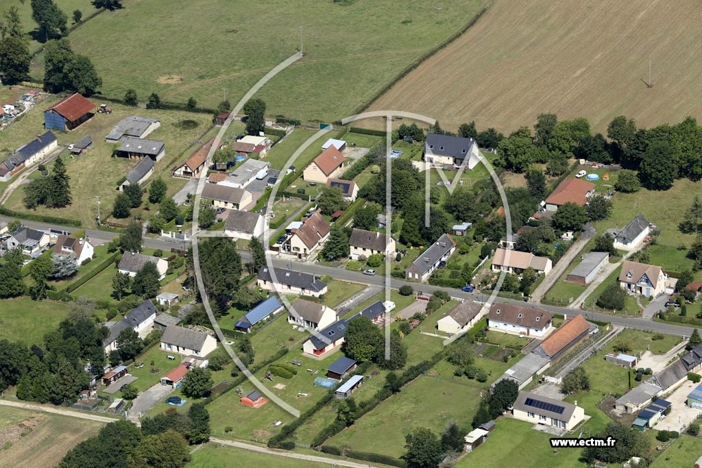 Photo arienne de Saint-Jacques-d'Aliermont