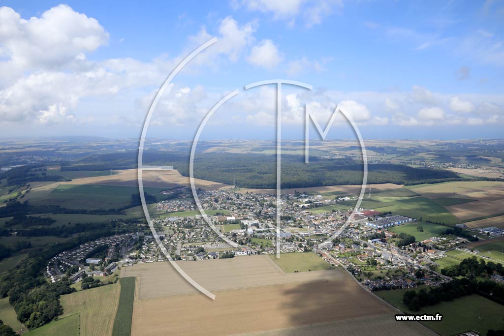 Photo arienne de Saint-Nicolas-d'Aliermont
