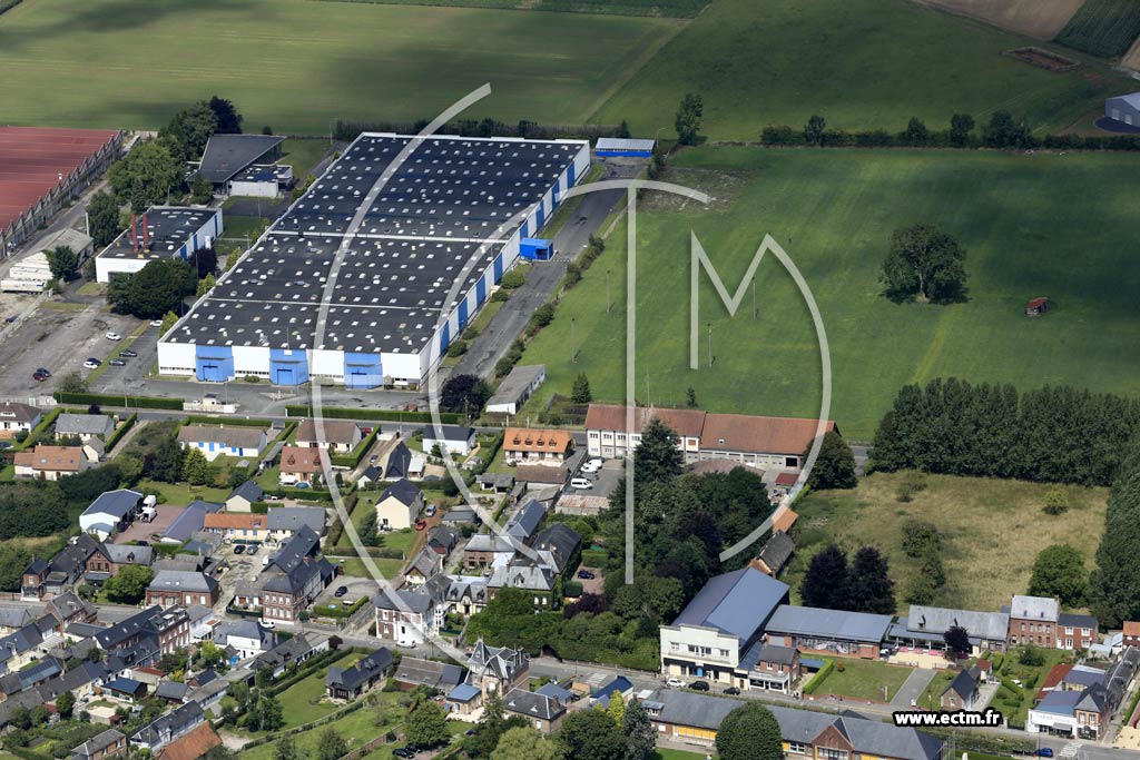Photo arienne de Saint-Nicolas-d'Aliermont