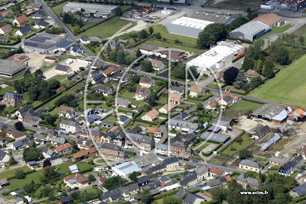 Photo arienne de Saint-Nicolas-d'Aliermont