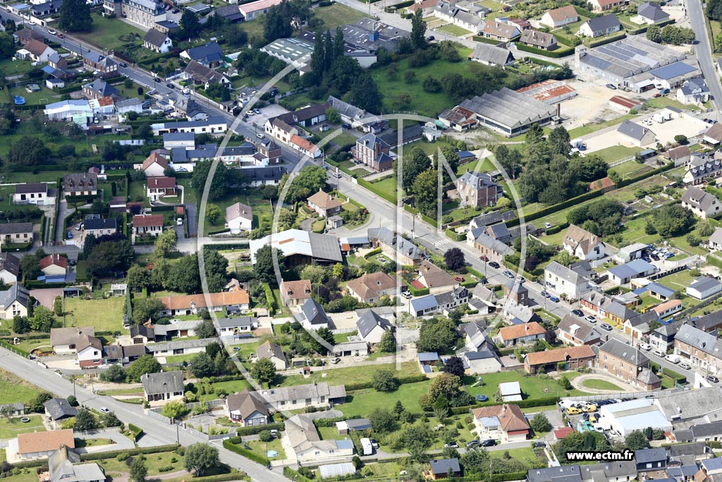 Photo arienne de Saint-Nicolas-d'Aliermont