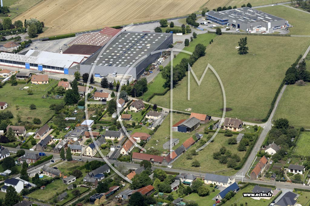 Photo arienne de Saint-Nicolas-d'Aliermont (Est)