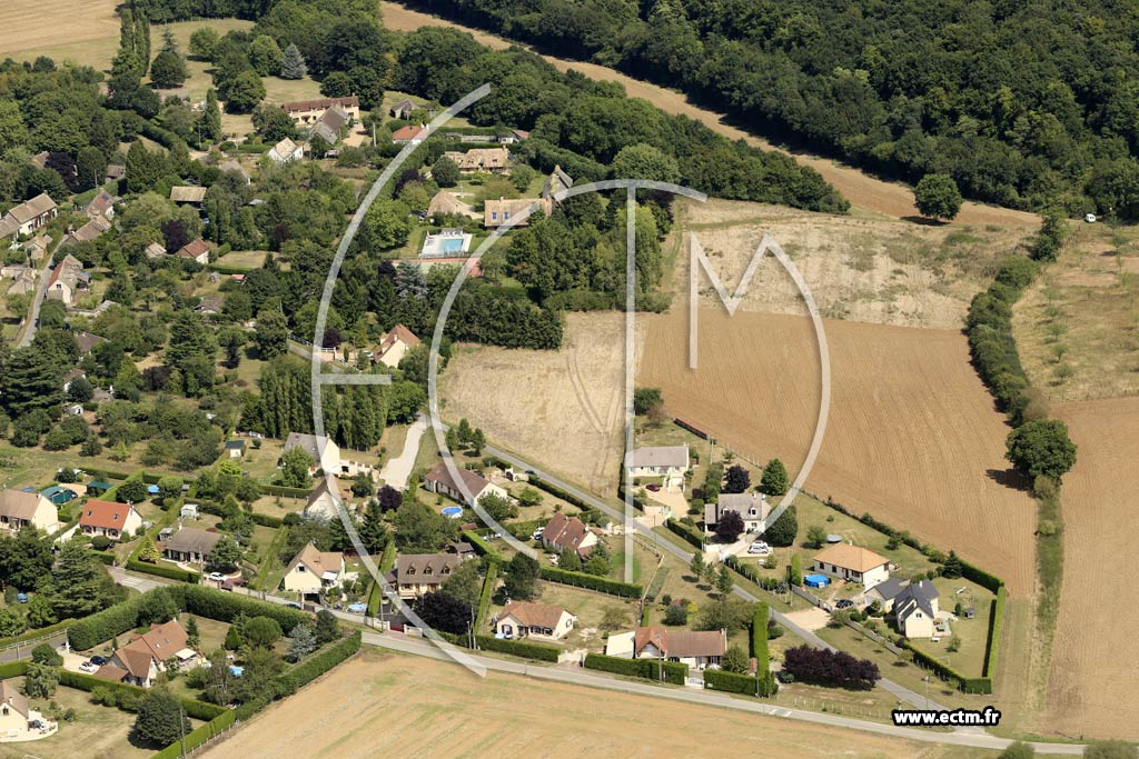 Photo arienne de Garennes-sur-Eure (Villeneuve)