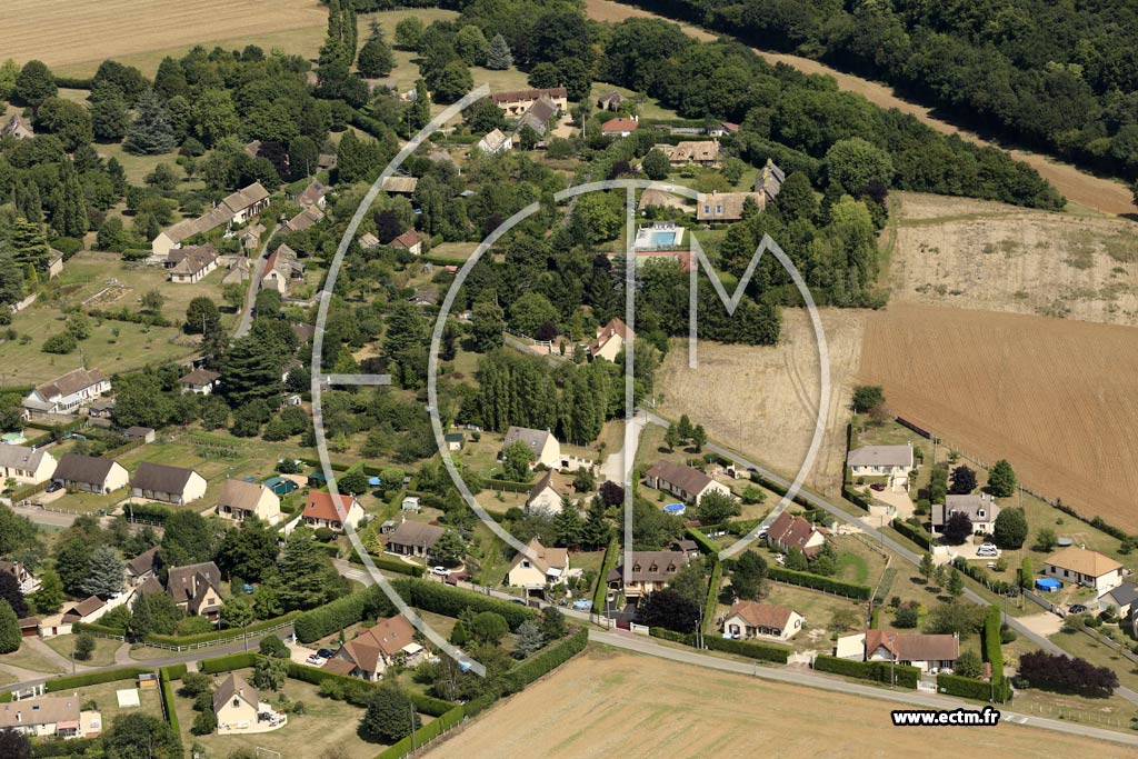 Photo arienne de Garennes-sur-Eure (Villeneuve)