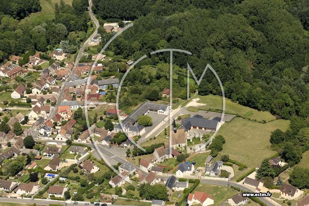 Photo arienne de Bailleau-Armenonville (Bailleau-sous-Gallardon)