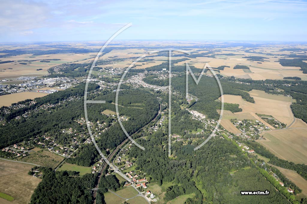 Photo arienne de Droue-sur-Drouette