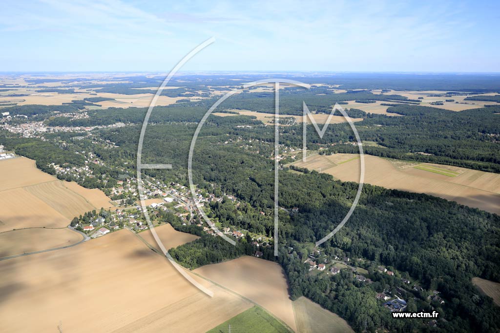 Photo arienne de Droue-sur-Drouette