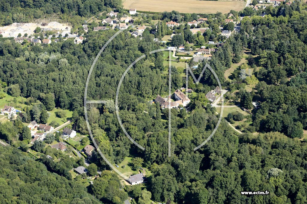 Photo arienne de Droue-sur-Drouette