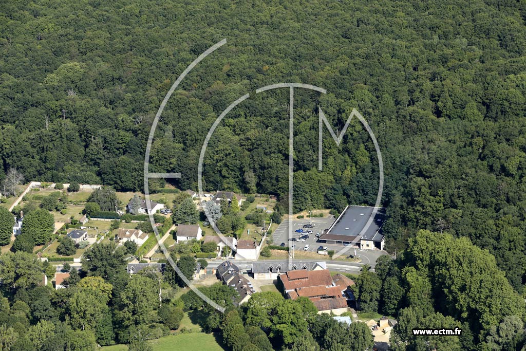 Photo arienne de Droue-sur-Drouette