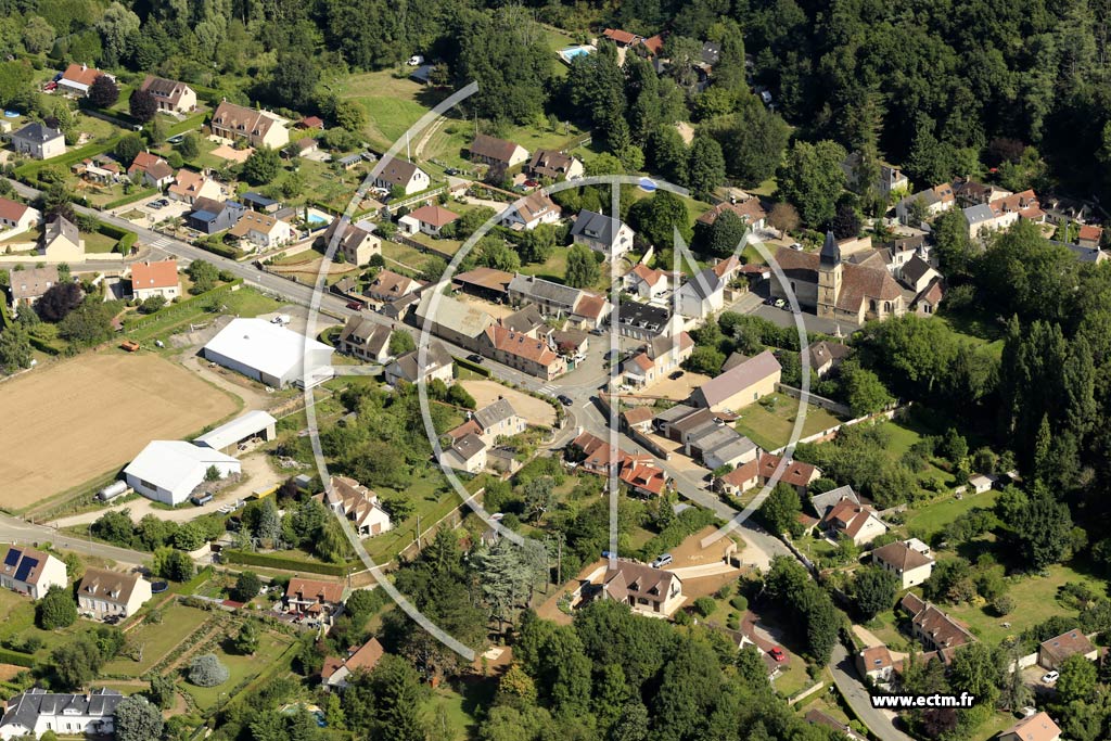Photo arienne de Droue-sur-Drouette