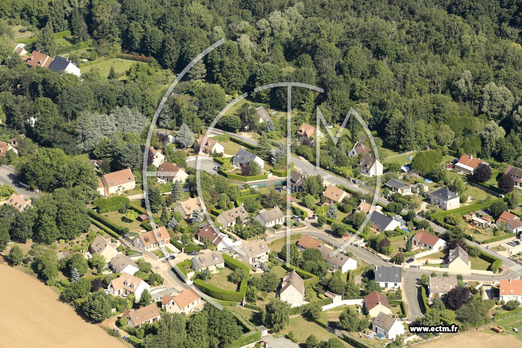 Photo arienne de Droue-sur-Drouette