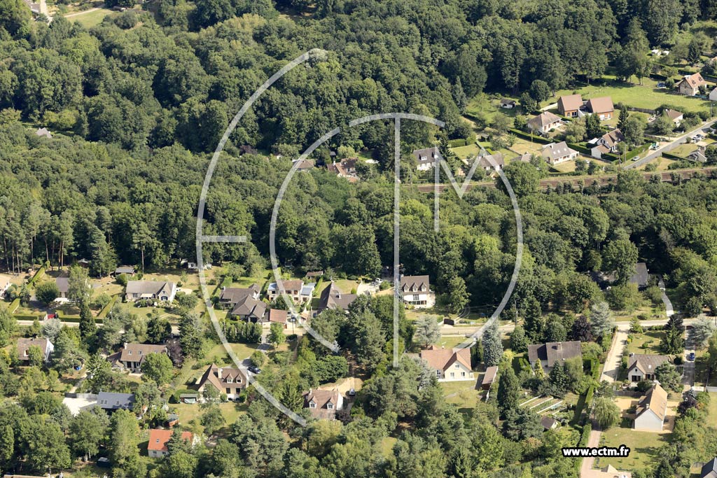 Photo arienne de Droue-sur-Drouette (les Marmouzets)
