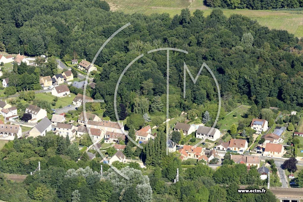 Photo arienne de Hanches (le Paty)