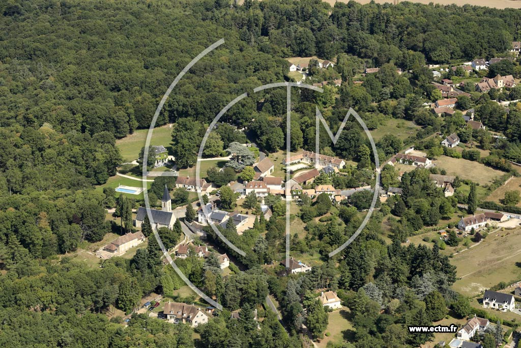 Photo arienne de La Hauteville
