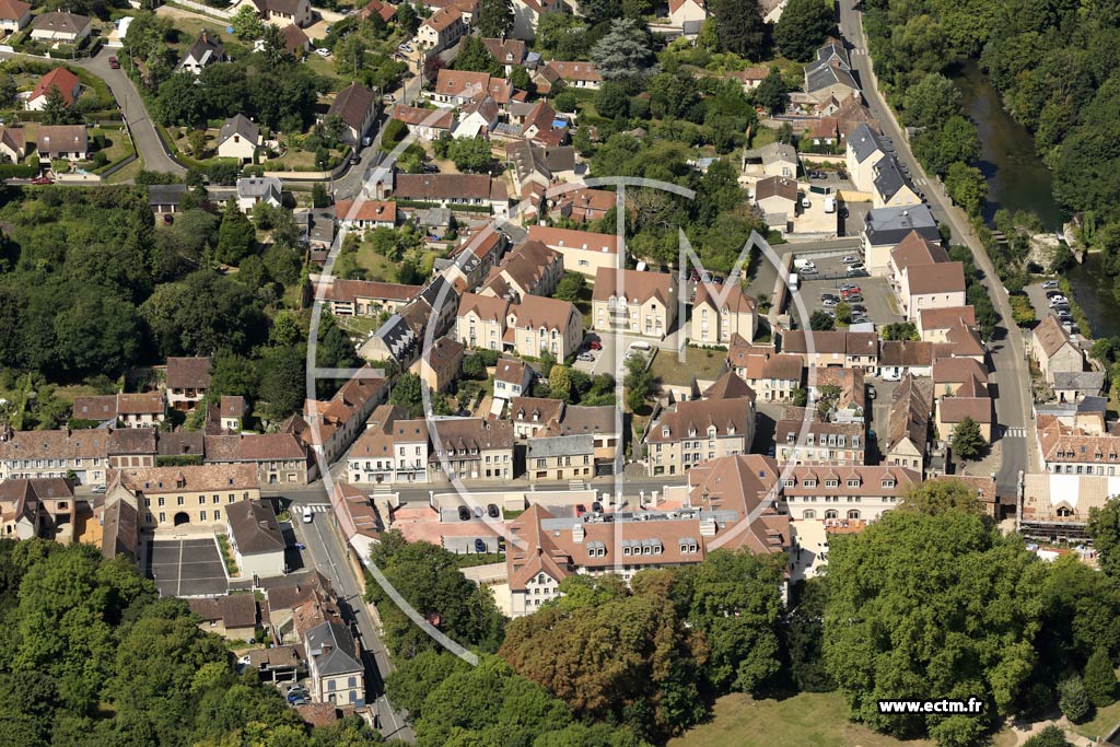 Photo arienne de Maintenon