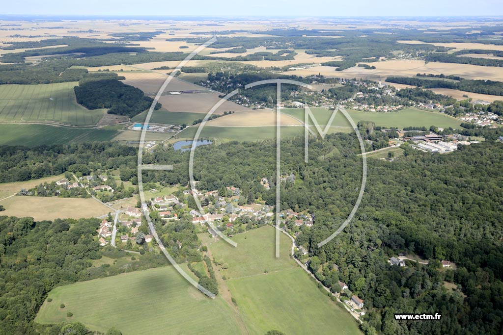 Photo arienne de Mittainville