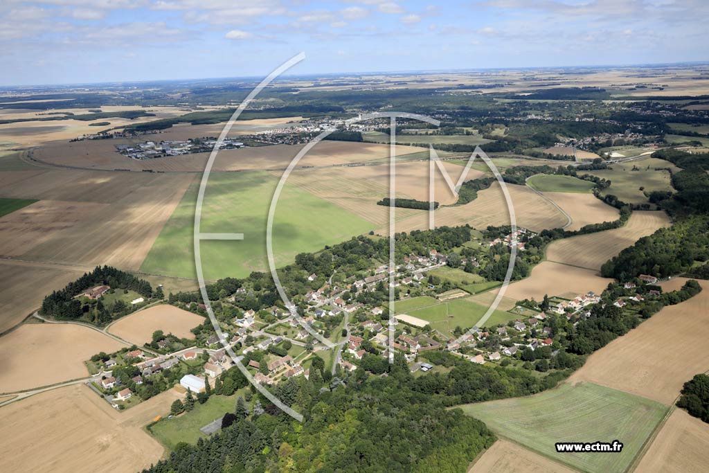 Photo arienne de Nogent-le-Roi