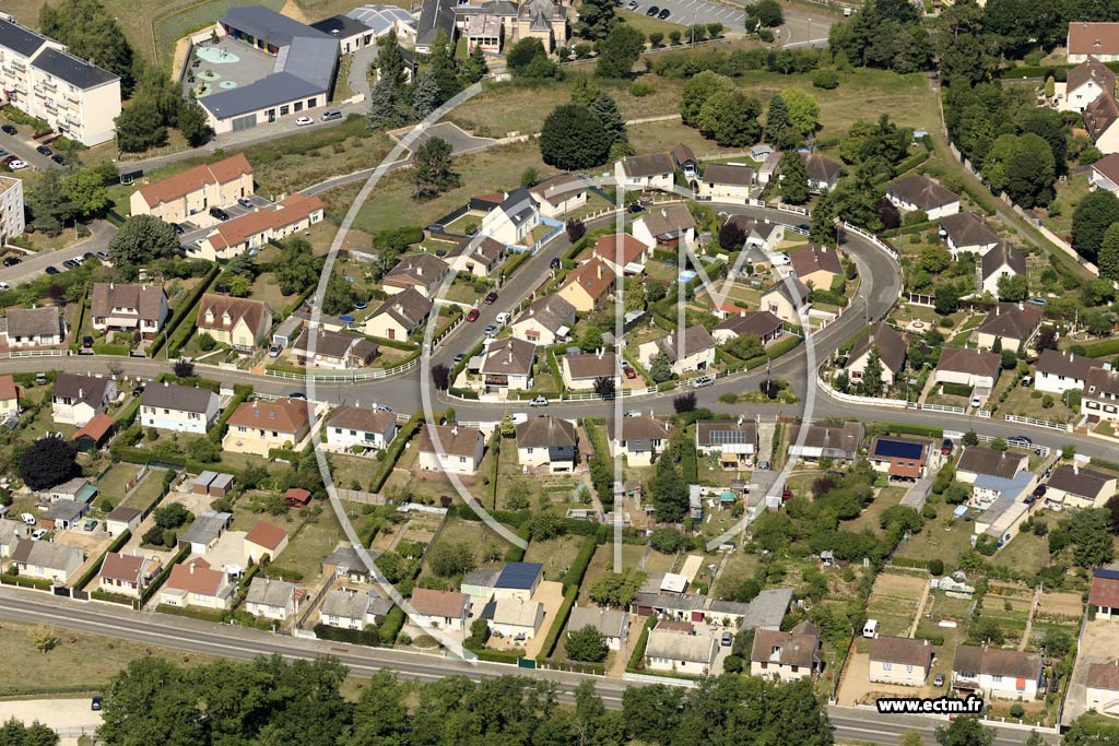 Photo arienne de Nogent-le-Roi