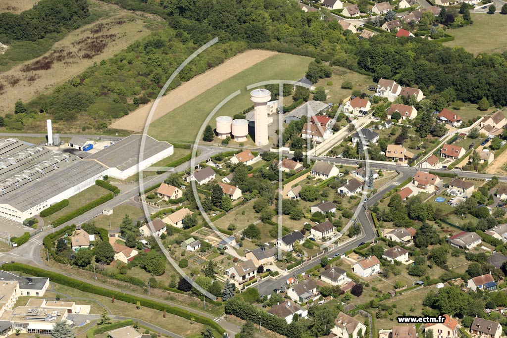 Photo arienne de Nogent-le-Roi