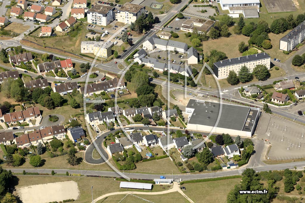 Photo arienne de Nogent-le-Roi (les Hauts de Nogent)