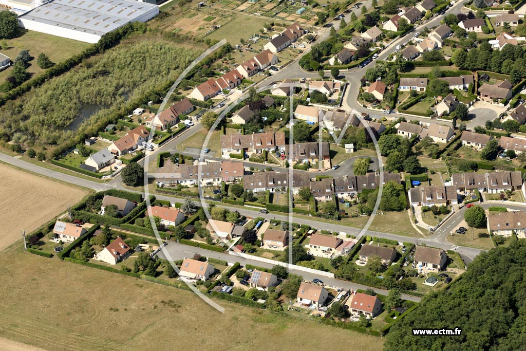 Photo arienne de Nogent-le-Roi (les Hauts de Nogent)