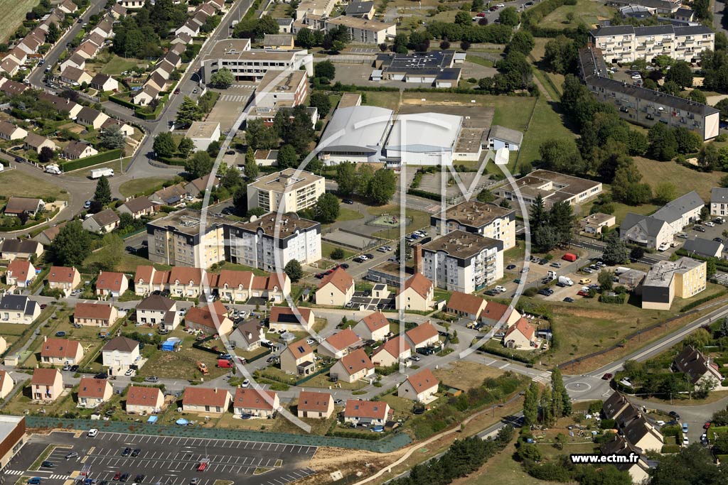 Photo arienne de Nogent-le-Roi (les Hauts de Nogent)