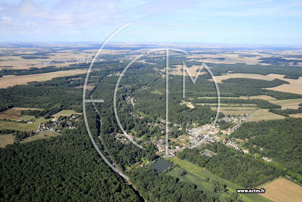 Photo arienne de Saint-Hilarion