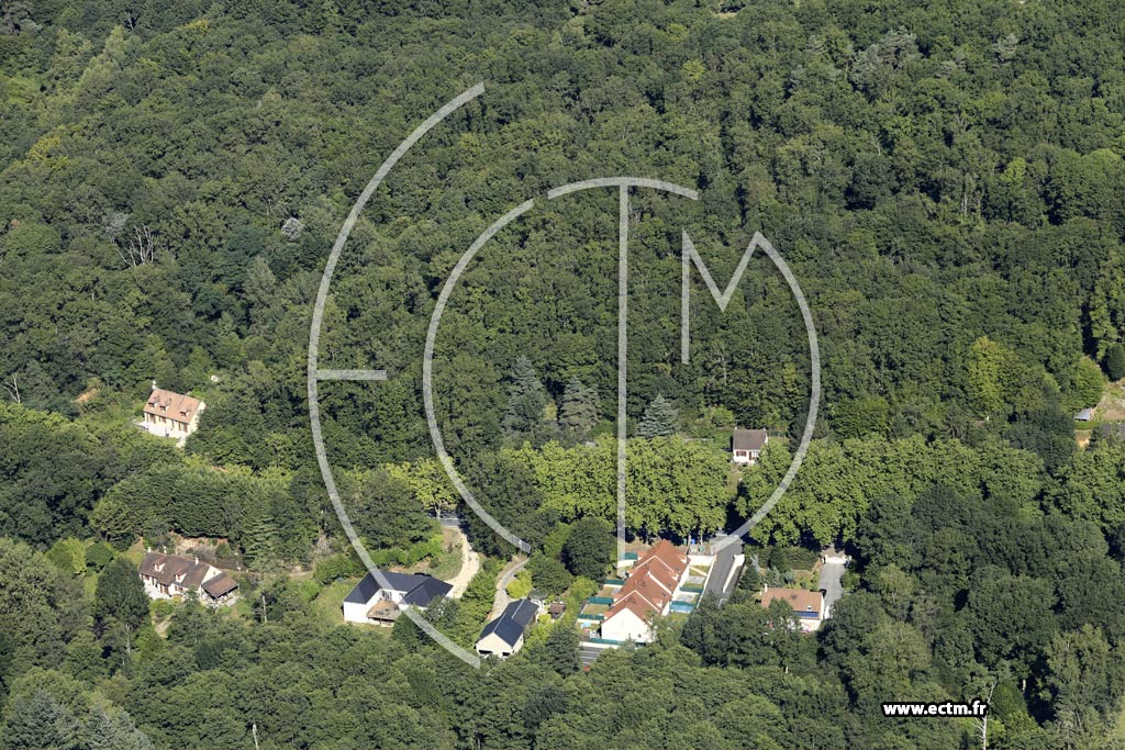 Photo arienne de Saint-Hilarion