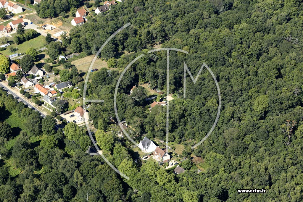 Photo arienne de Saint-Hilarion