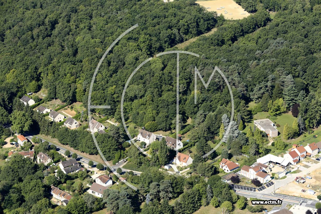 Photo arienne de Saint-Hilarion