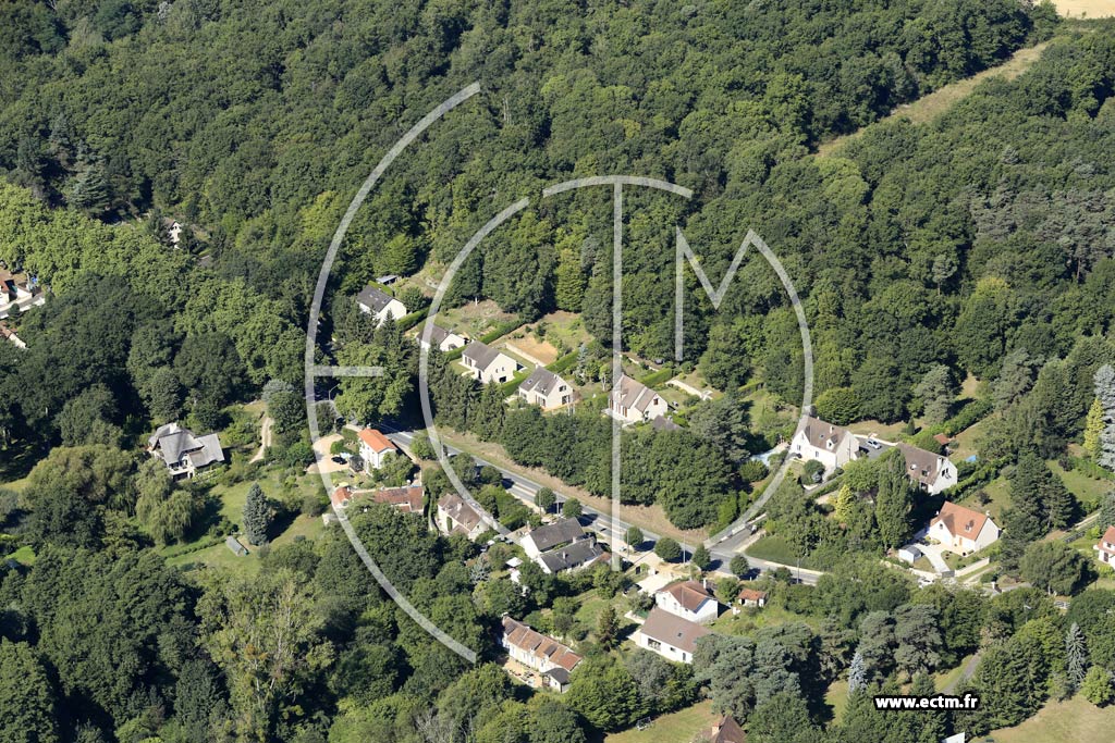 Photo arienne de Saint-Hilarion