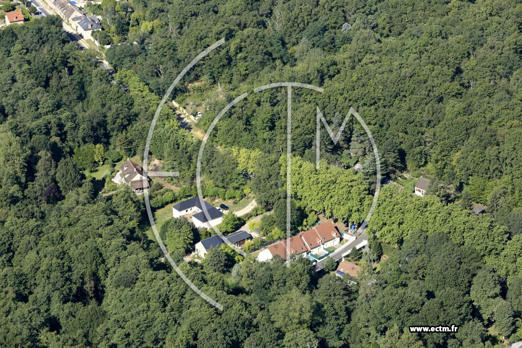 Photo arienne de Saint-Hilarion