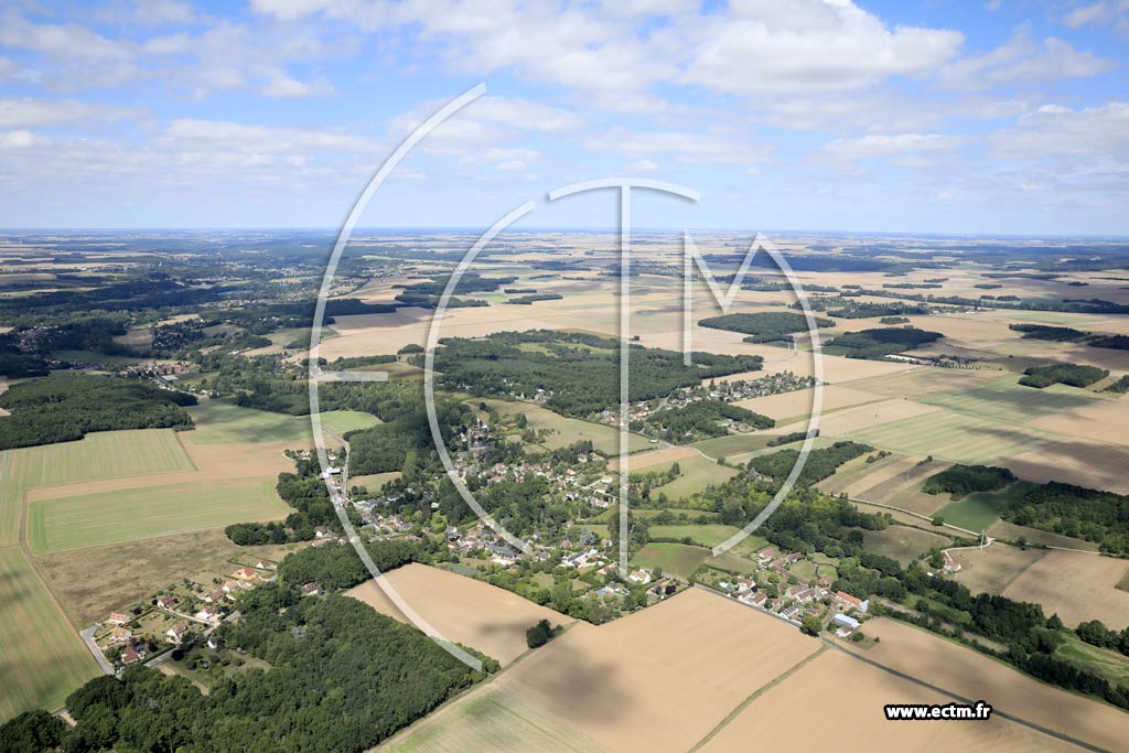 Photo arienne de Saint-Martin-de-Nigelles