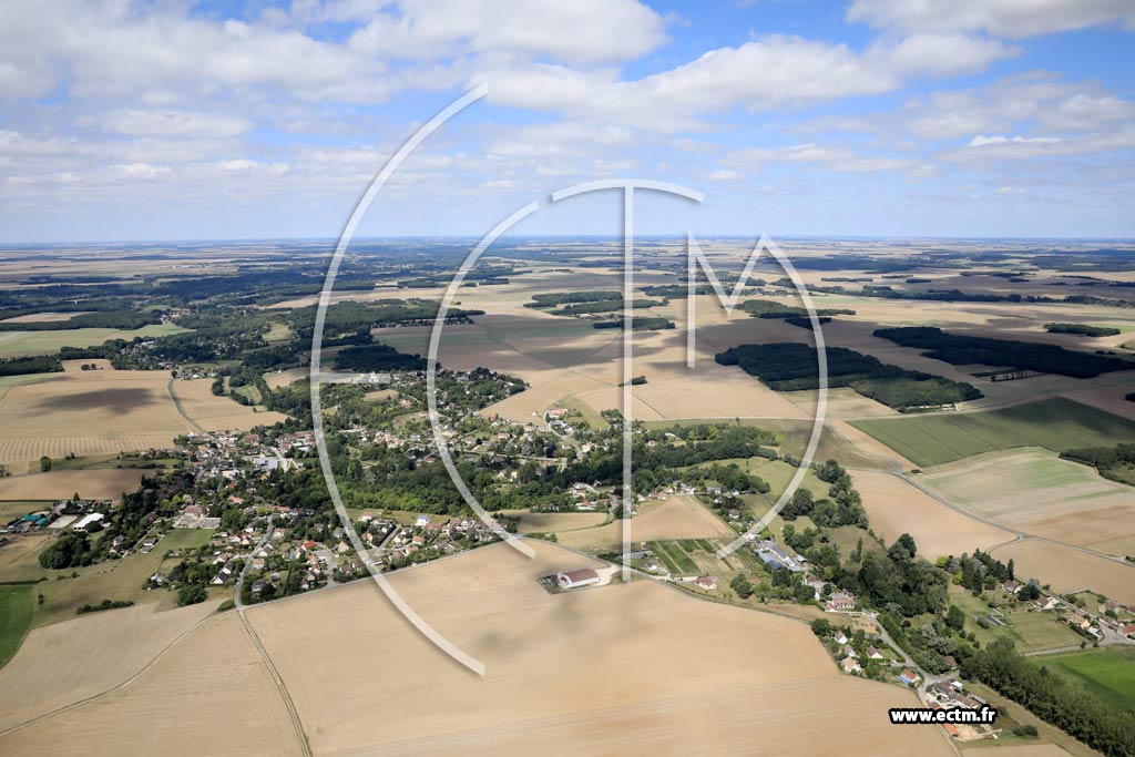 Photo arienne de Saint-Martin-de-Nigelles