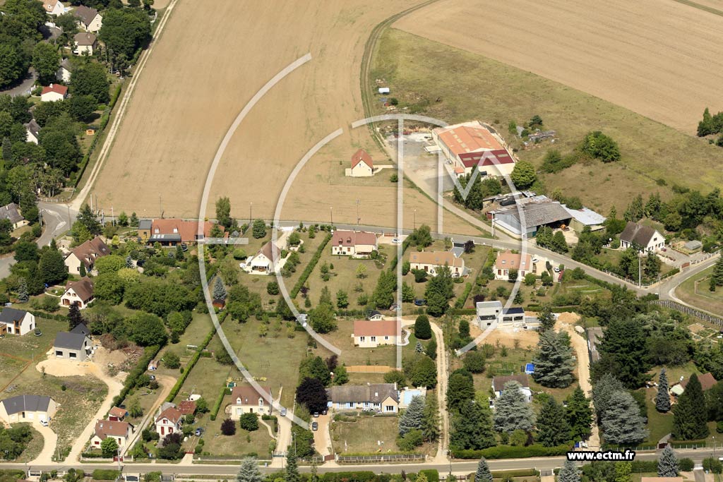 Photo arienne de Saint-Martin-de-Nigelles
