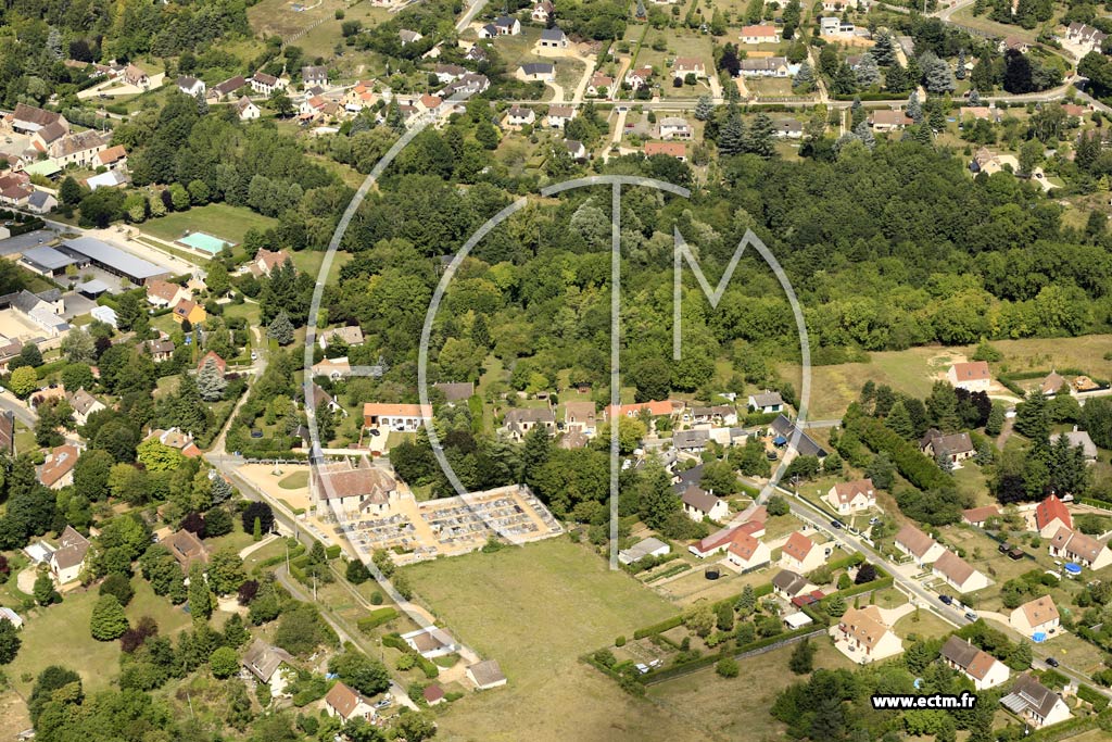 Photo arienne de Saint-Martin-de-Nigelles
